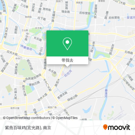 紫燕百味鸡(宏光路)地图