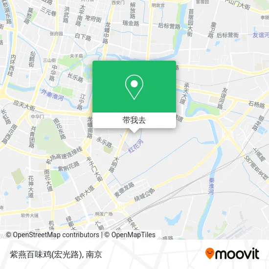 紫燕百味鸡(宏光路)地图