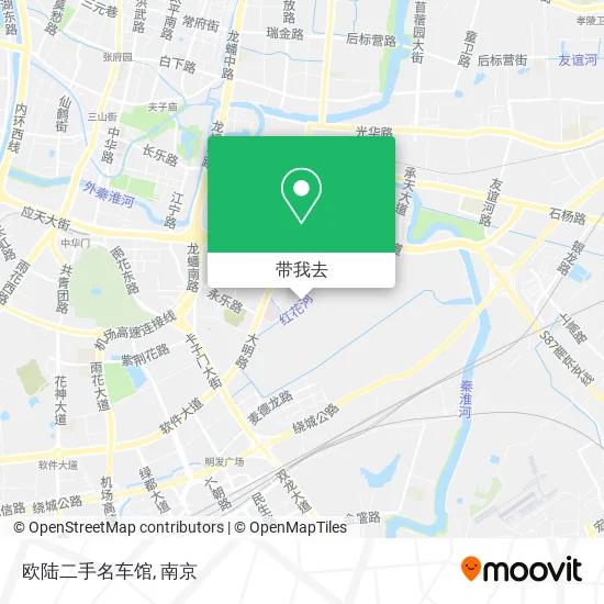 欧陆二手名车馆地图