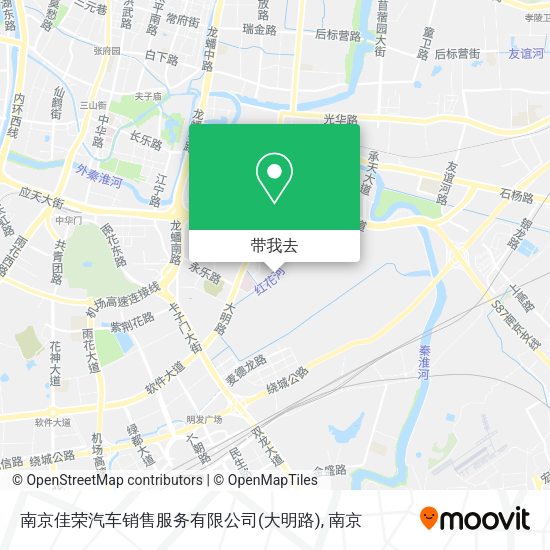 南京佳荣汽车销售服务有限公司(大明路)地图