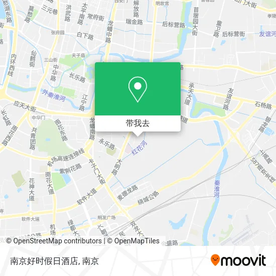 南京好时假日酒店地图