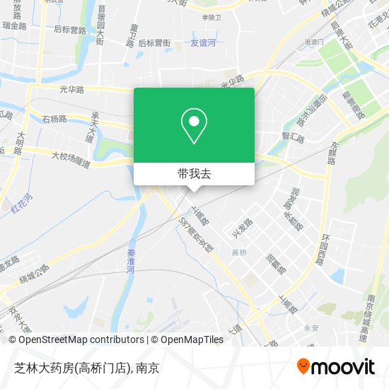 芝林大药房(高桥门店)地图