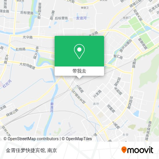 金霄佳梦快捷宾馆地图