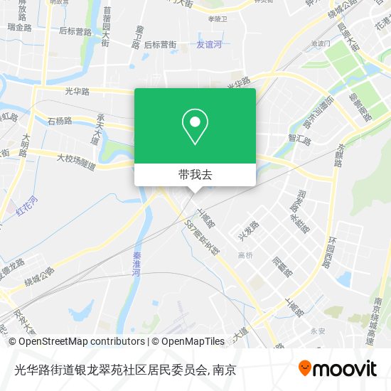 光华路街道银龙翠苑社区居民委员会地图