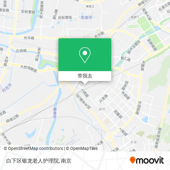 白下区银龙老人护理院地图