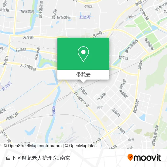 白下区银龙老人护理院地图
