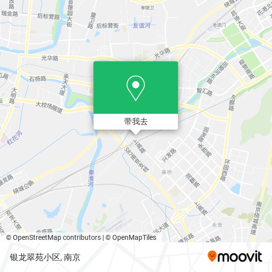 银龙翠苑小区地图