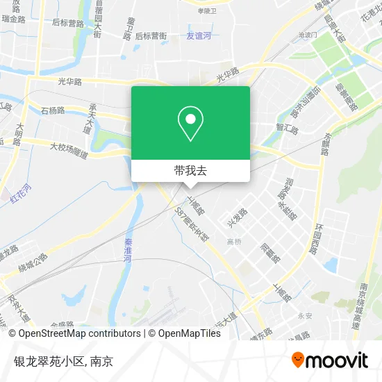银龙翠苑小区地图