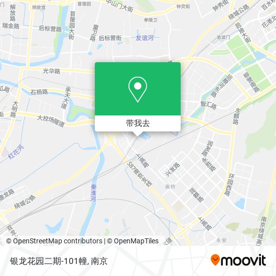 银龙花园二期-101幢地图