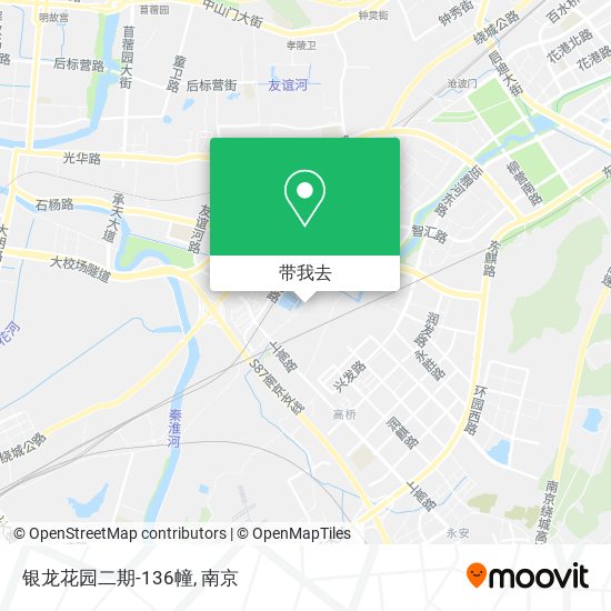 银龙花园二期-136幢地图