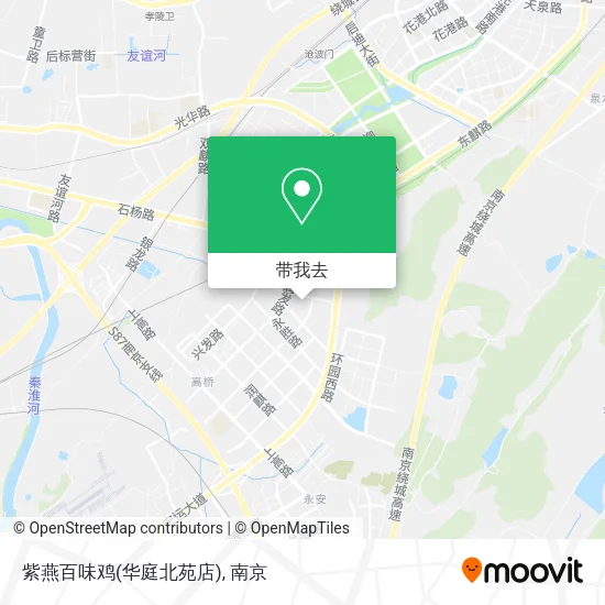 紫燕百味鸡(华庭北苑店)地图