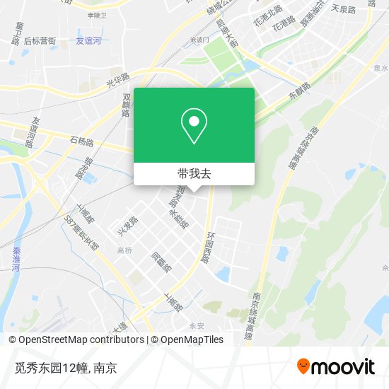 觅秀东园12幢地图