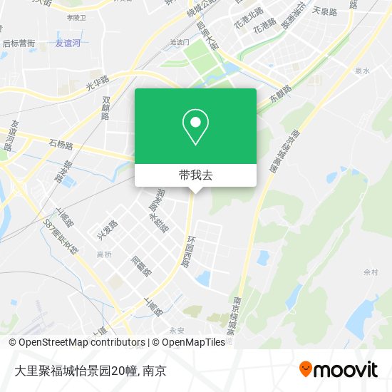 大里聚福城怡景园20幢地图