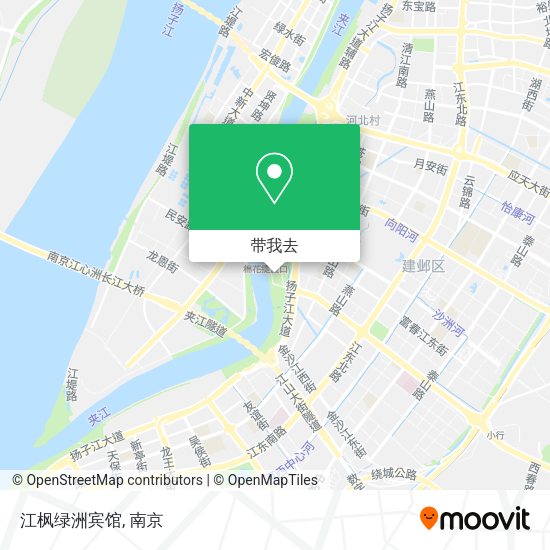 江枫绿洲宾馆地图