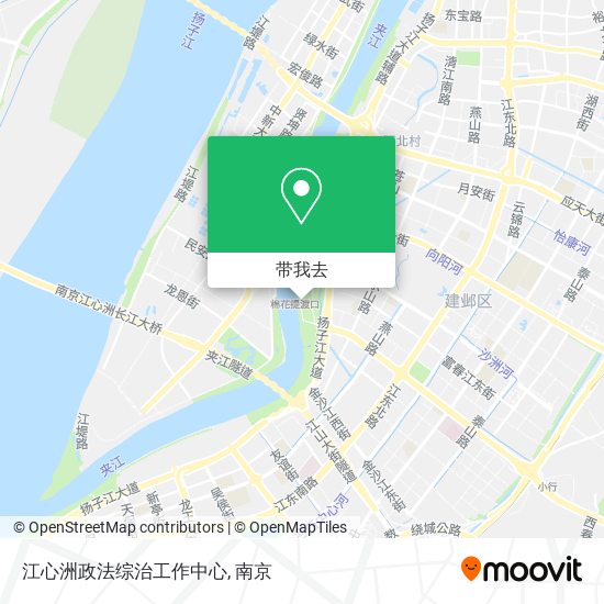 江心洲政法综治工作中心地图