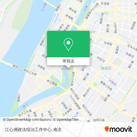 江心洲政法综治工作中心地图