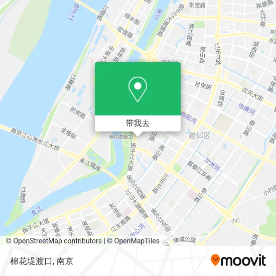 棉花堤渡口地图