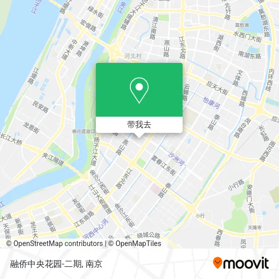 融侨中央花园-二期地图