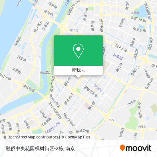 融侨中央花园枫树街区-2栋地图