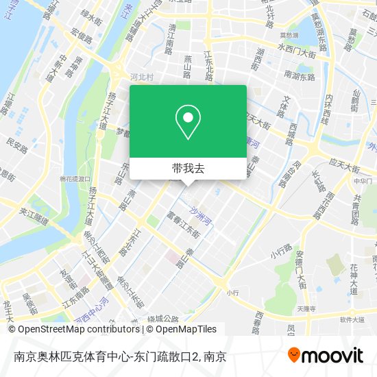南京奥林匹克体育中心-东门疏散口2地图
