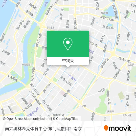 南京奥林匹克体育中心-东门疏散口2地图
