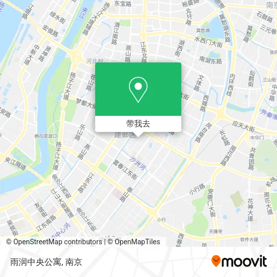 雨润中央公寓地图