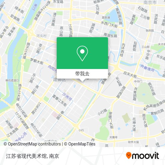 江苏省现代美术馆地图