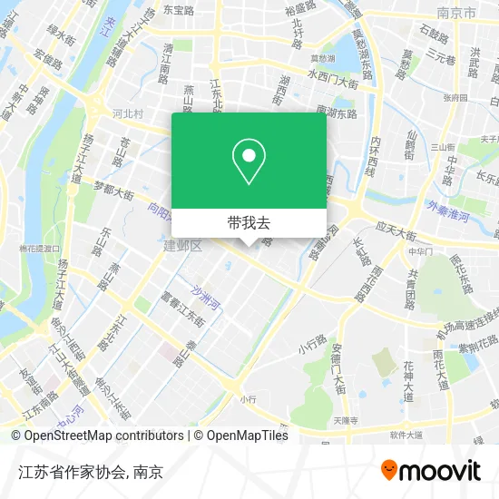 江苏省作家协会地图