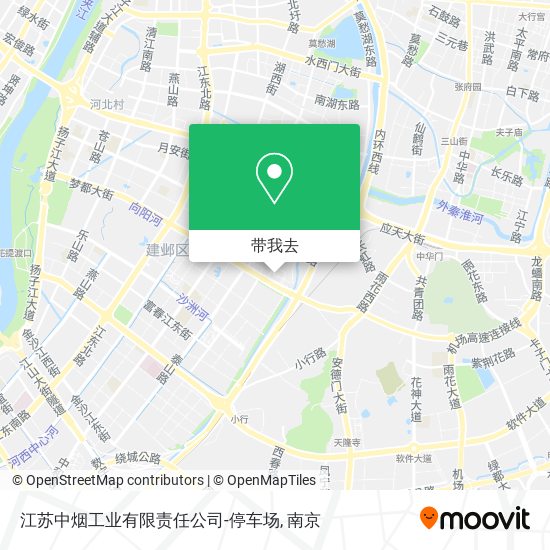 江苏中烟工业有限责任公司-停车场地图