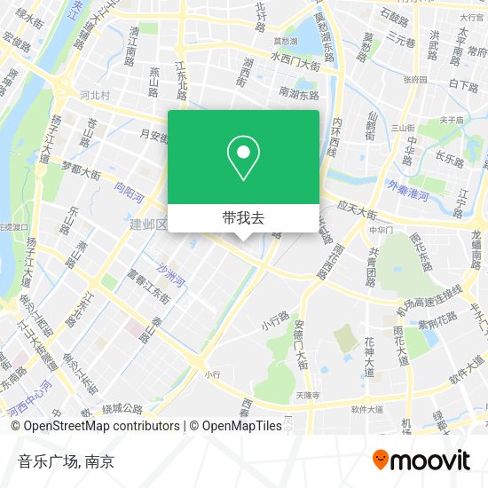 音乐广场地图