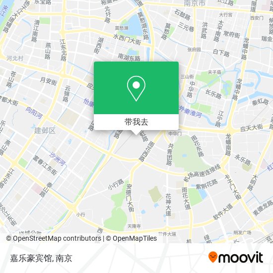 嘉乐豪宾馆地图
