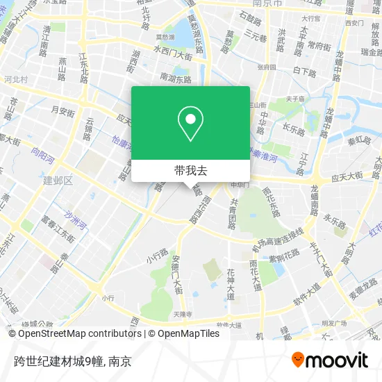 跨世纪建材城9幢地图
