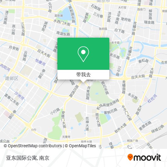 亚东国际公寓地图