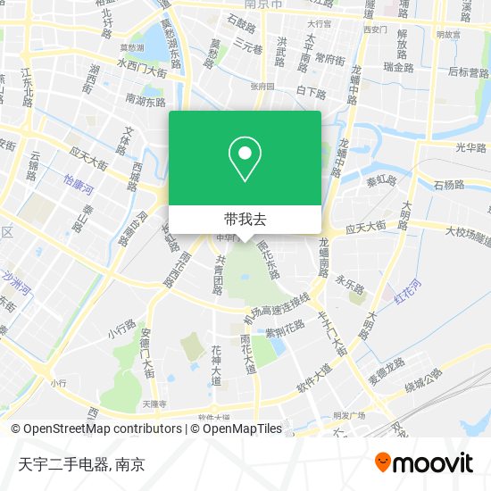 天宇二手电器地图