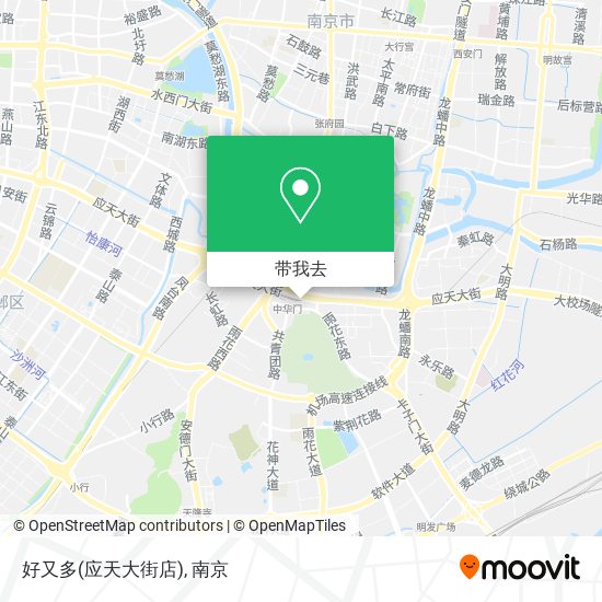 好又多(应天大街店)地图