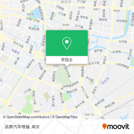昌辉汽车维修地图