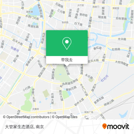 大管家生态酒店地图