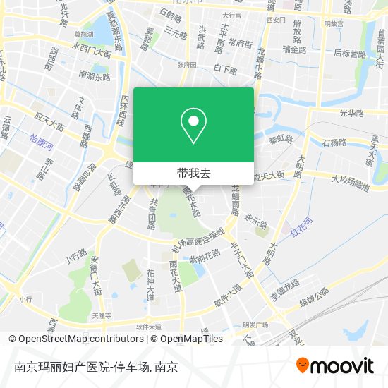 南京玛丽妇产医院-停车场地图