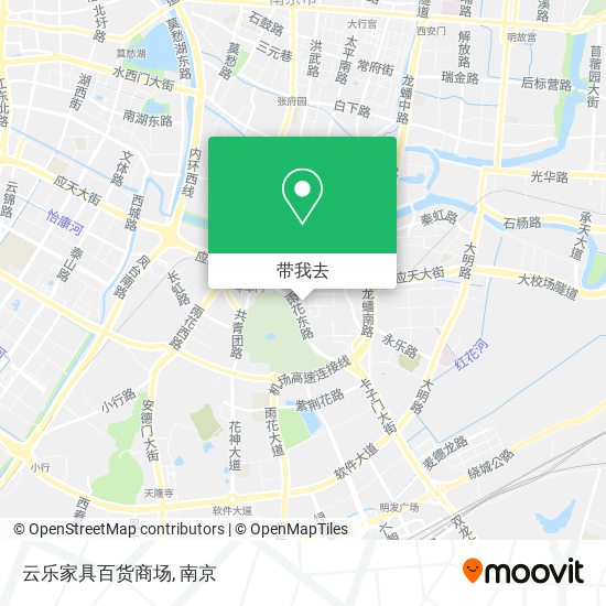 云乐家具百货商场地图