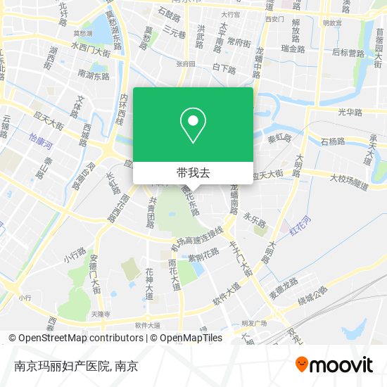 南京玛丽妇产医院地图