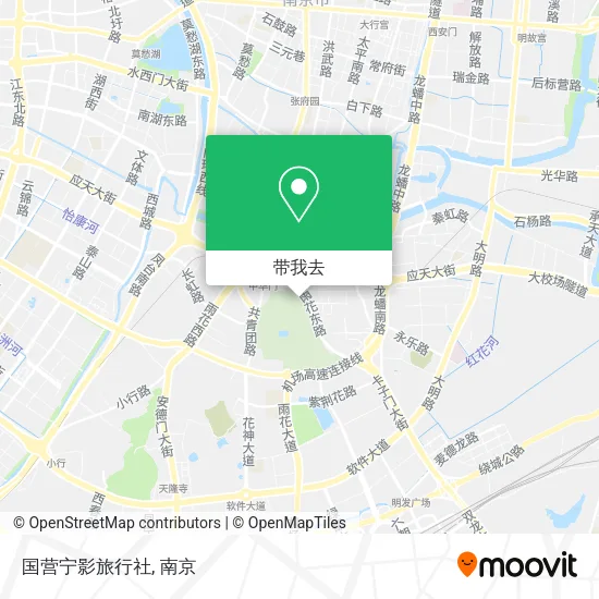国营宁影旅行社地图