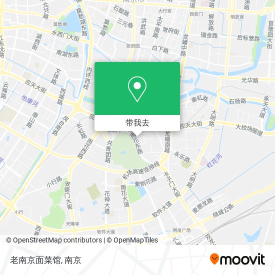 老南京面菜馆地图