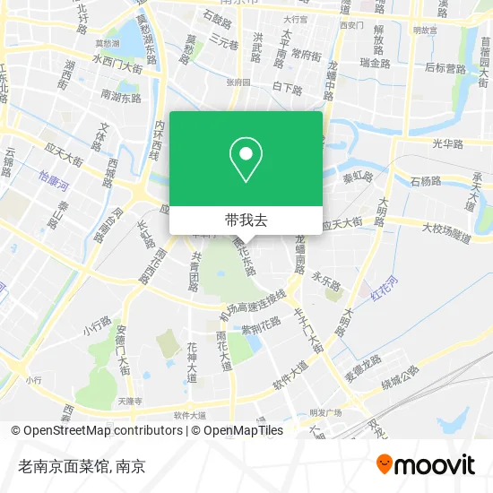 老南京面菜馆地图