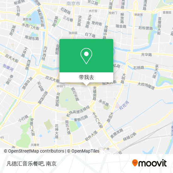 凡德汇音乐餐吧地图