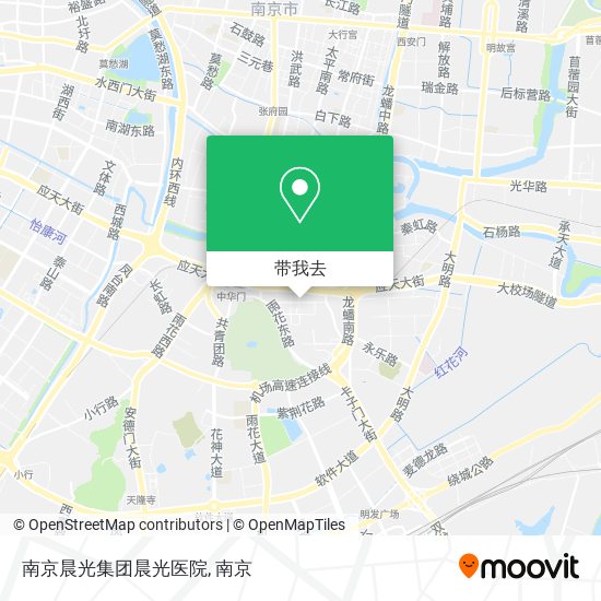 南京晨光集团晨光医院地图