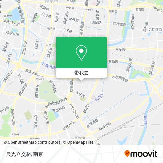 晨光立交桥地图