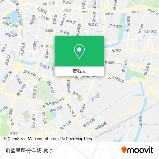 蔚蓝星座-停车场地图