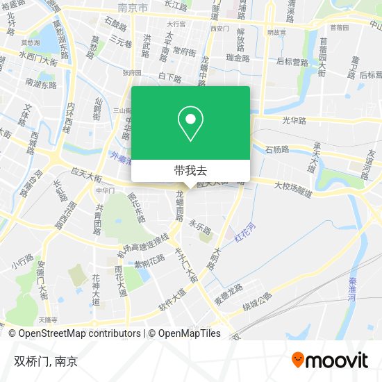 双桥门地图