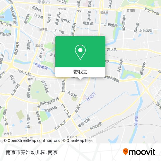 南京市秦淮幼儿园地图