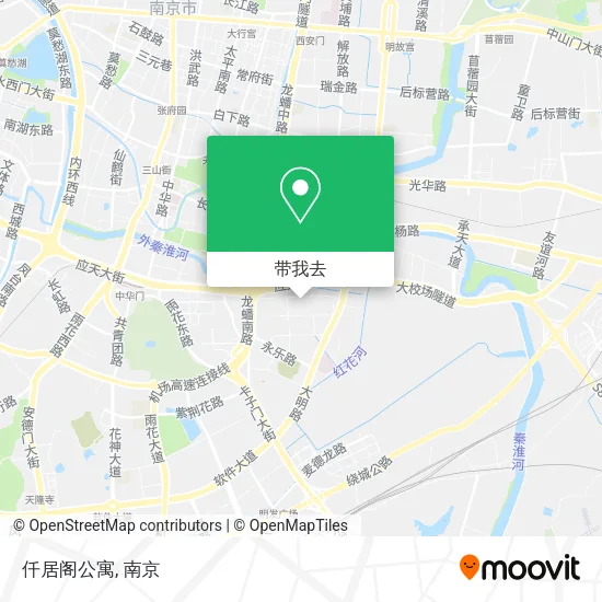 仟居阁公寓地图